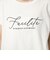 【WEB限定】＜at ease＞エンブロイダリー カットソー