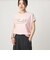 【WEB限定】＜at ease＞エンブロイダリー カットソー