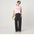 【WEB限定】＜at ease＞エンブロイダリー カットソー