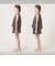 【スタメンシリーズ】タッサー リボン デザイン セット アップ / キッズ 100cm-160cm