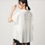 【WEB限定】＜at ease＞バック プリーツ ブラウス UVカット 通気性