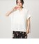 【WEB限定】＜at ease＞バック プリーツ ブラウス UVカット 通気性