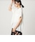 【WEB限定】＜at ease＞バック プリーツ ブラウス UVカット 通気性