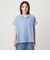 【WEB限定】＜at ease＞バック プリーツ ブラウス UVカット 通気性