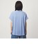 【WEB限定】＜at ease＞バック プリーツ ブラウス UVカット 通気性