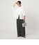 【WEB限定】＜at ease＞ノーカラー ギャザー ブラウス UVカット 通気性