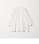 【WEB限定】＜at ease＞ノーカラー ギャザー ブラウス UVカット 通気性