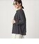 【WEB限定】＜at ease＞ノーカラー ギャザー ブラウス UVカット 通気性