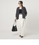 【WEB限定】＜at ease＞ノーカラー ギャザー ブラウス UVカット 通気性