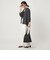 【WEB限定】＜at ease＞ノーカラー ギャザー ブラウス UVカット 通気性