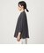 【WEB限定】＜at ease＞ノーカラー ギャザー ブラウス UVカット 通気性