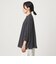 【WEB限定】＜at ease＞ノーカラー ギャザー ブラウス UVカット 通気性
