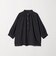 【WEB限定】＜at ease＞ノーカラー ギャザー ブラウス UVカット 通気性
