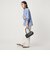 【WEB限定】＜at ease＞ノーカラー ギャザー ブラウス UVカット 通気性
