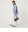 【WEB限定】＜at ease＞ノーカラー ギャザー ブラウス UVカット 通気性