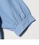【WEB限定】＜at ease＞ノーカラー ギャザー ブラウス UVカット 通気性