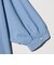 【WEB限定】＜at ease＞ノーカラー ギャザー ブラウス UVカット 通気性