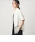 【WEB限定】＜at ease＞スソ レース ブラウス UVカット 通気性