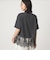 【WEB限定】＜at ease＞スソ レース ブラウス UVカット 通気性