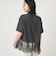 【WEB限定】＜at ease＞スソ レース ブラウス UVカット 通気性