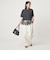 【WEB限定】＜at ease＞スソ レース ブラウス UVカット 通気性