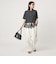 【WEB限定】＜at ease＞スソ レース ブラウス UVカット 通気性