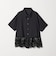 【WEB限定】＜at ease＞スソ レース ブラウス UVカット 通気性