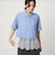 【WEB限定】＜at ease＞スソ レース ブラウス UVカット 通気性
