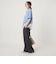 【WEB限定】＜at ease＞スソ レース ブラウス UVカット 通気性