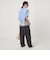 【WEB限定】＜at ease＞スソ レース ブラウス UVカット 通気性