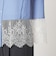 【WEB限定】＜at ease＞スソ レース ブラウス UVカット 通気性
