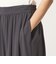 ［size SHORTあり］ジョーゼット フレア タック ワイド パンツ