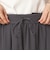 ［size SHORTあり］ジョーゼット フレア タック ワイド パンツ