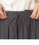 ［size SHORTあり］ジョーゼット フレア タック ワイド パンツ