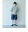 デニム バルーン ハーフ パンツ / キッズ 100cm-160cm