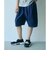 デニム バルーン ハーフ パンツ / キッズ 100cm-160cm