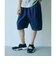 デニム バルーン ハーフ パンツ / キッズ 100cm-160cm