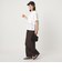 【WEB限定】＜at ease＞フロント フリル ショートスリーブ カットソー
