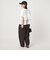 【WEB限定】＜at ease＞フロント フリル ショートスリーブ カットソー