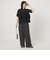 【WEB限定】＜at ease＞フロント フリル ショートスリーブ カットソー