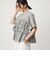 【WEB限定】＜at ease＞フロント フリル ショートスリーブ カットソー