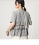 【WEB限定】＜at ease＞フロント フリル ショートスリーブ カットソー