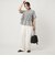 【WEB限定】＜at ease＞フロント フリル ショートスリーブ カットソー