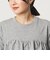 【WEB限定】＜at ease＞フロント フリル ショートスリーブ カットソー
