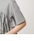 【WEB限定】＜at ease＞フロント フリル ショートスリーブ カットソー