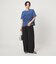 【WEB限定】＜at ease＞フロント フリル ショートスリーブ カットソー