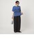 【WEB限定】＜at ease＞フロント フリル ショートスリーブ カットソー