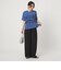 【WEB限定】＜at ease＞フロント フリル ショートスリーブ カットソー