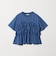 【WEB限定】＜at ease＞フロント フリル ショートスリーブ カットソー