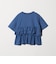 【WEB限定】＜at ease＞フロント フリル ショートスリーブ カットソー
